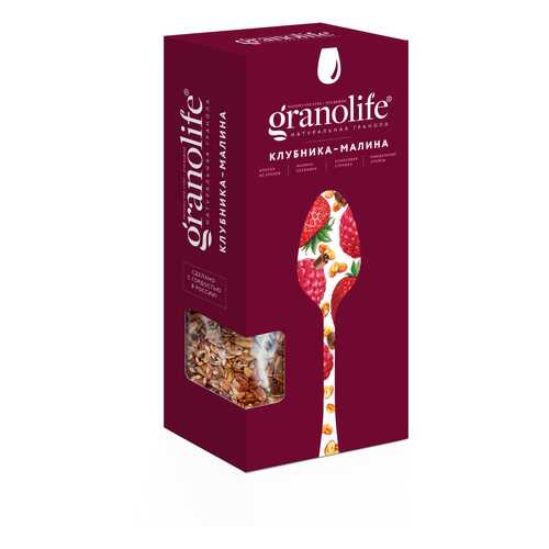 Гранола Granolife клубника-малина 400 г в Глобус