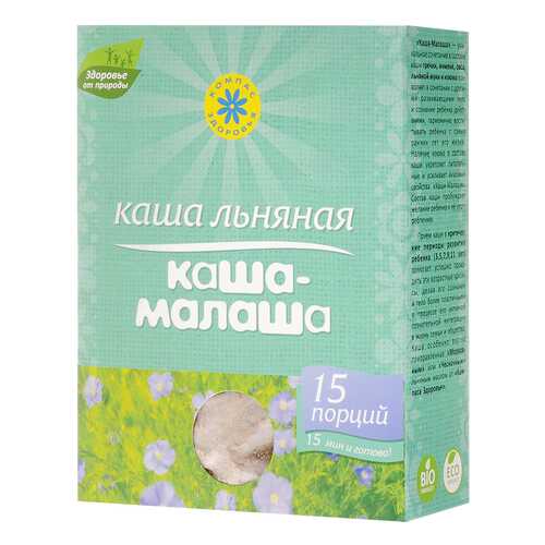 Каша льняная Компас Здоровья Малаша 400 г в Глобус