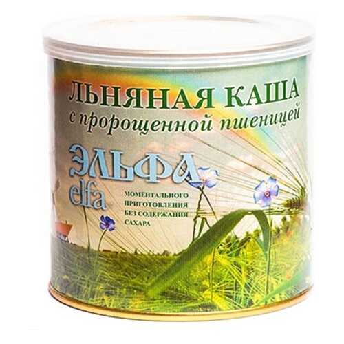 Каша льняная Золотой лен эльфа с пророщенной пшеницей натуральная 400 г в Глобус