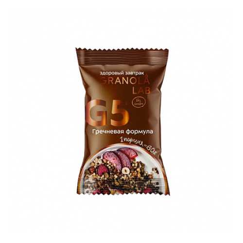 Завтрак готовый гранола Гречневая формула Granola.Lab 60 г в Глобус