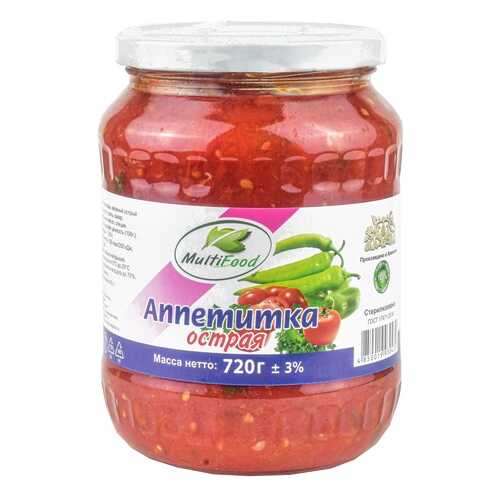 Аппетитка Multi Food острая 720 г в Глобус