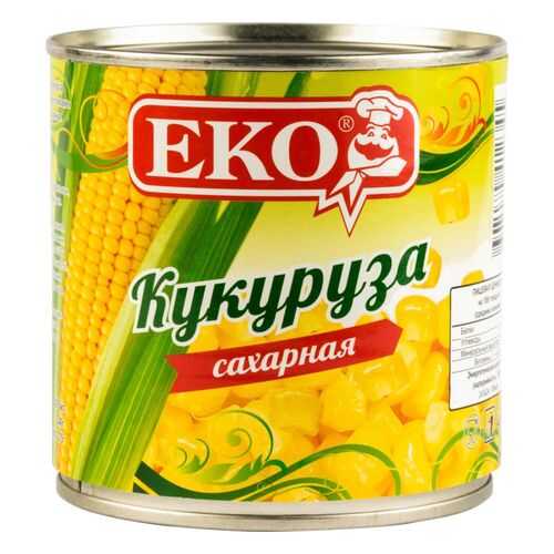 Кукуруза Еко сахарная 340 г в Глобус