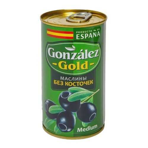 Маслины Gonzalez gold medium без косточек 350 г в Глобус