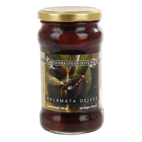 Оливки черные Mediterranean Olive House каламата 300 г в Глобус