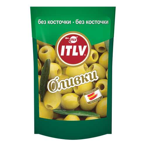 Оливки ITLV без косточки 195 г в Глобус