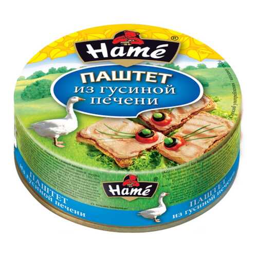 Паштет Hame с гусиной печенью 250 г в Глобус