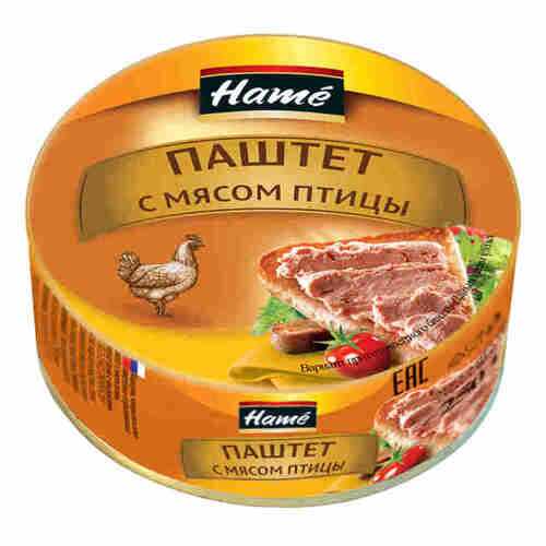 Паштет Hame с мясом птицы 250 г в Глобус