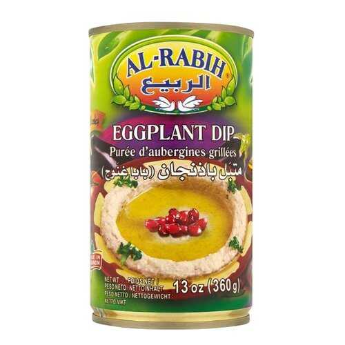 Закуска Al-Rabih Баба Гануш баклажаны с тахини 380 г в Глобус