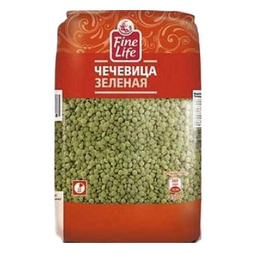 Чечевица Fine Life зеленая продовольственная 450 г в Глобус