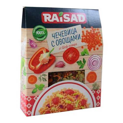 Гарнир Raisad Чечевица с овощами От шеф-повара 200г в Глобус