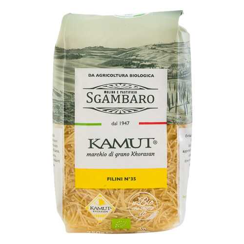 Изделия макаронные Sgambaro Bio Kamut Филини №35 250 г в Глобус
