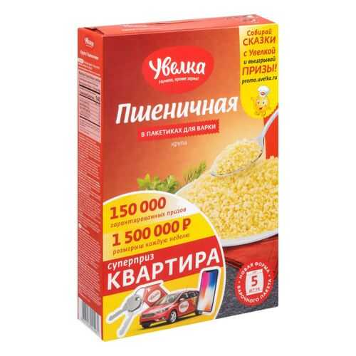 Крупа Увелка пшеничная 80 г 5 штук в Глобус