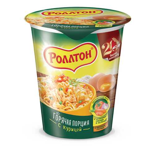 Лапша Роллтон с курицей 70 г в Глобус