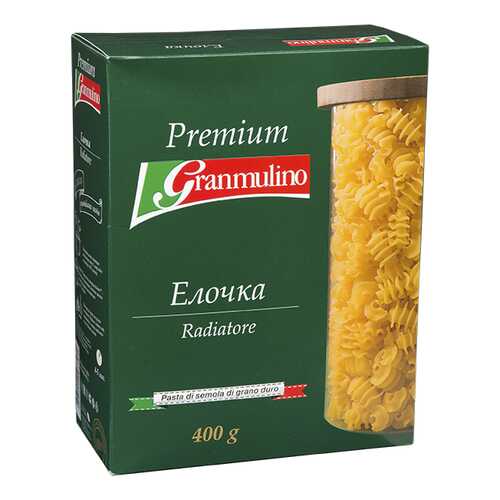 Макароны Granmulino елочка премиум 400 г в Глобус