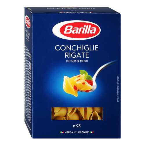 Макароны Макароны Barilla конкилье ригате 450 г в Глобус