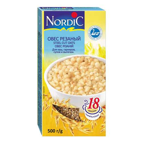 Овес Nordic резаный 500г в Глобус