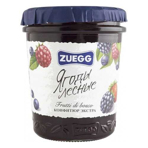 Конфитюр экстра Zuegg ягоды лесные 320 г в Глобус