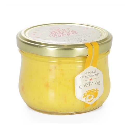 Крем-мёд Miel de lamour цветочный с курагой 250 г Россия в Глобус