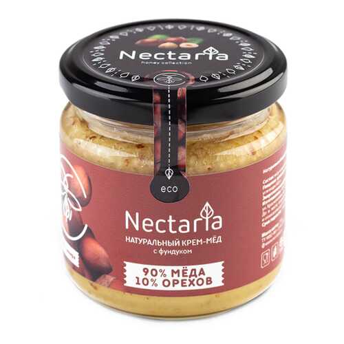 Крем-мёд с фундуком Nectaria 230 г в Глобус