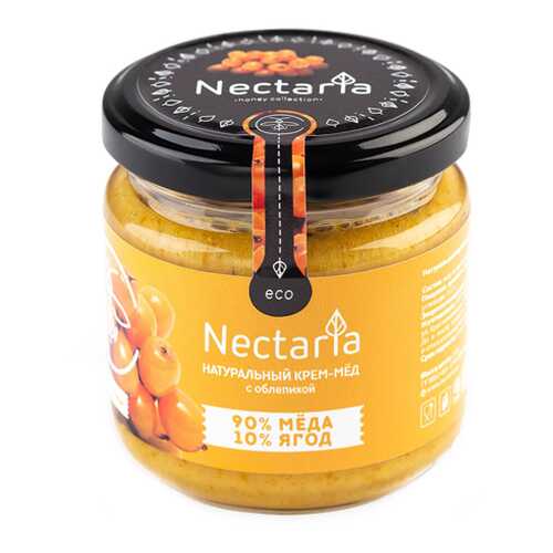 Крем-мёд с облепихой Nectaria 230 г в Глобус