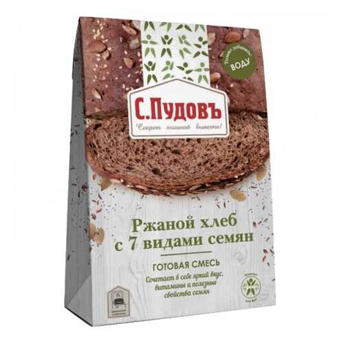 Хлебная смесь ржаной хлеб с 7 видами семян 500 г в Глобус