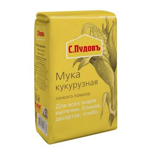 Мука кукурузная С.Пудовъ 450 г в Глобус