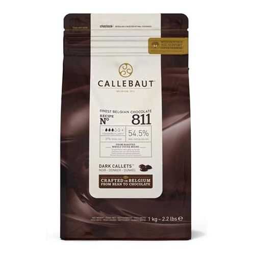Шоколад темный Callebaut 54.5% какао (811-2B-U73) 1 кг в Глобус
