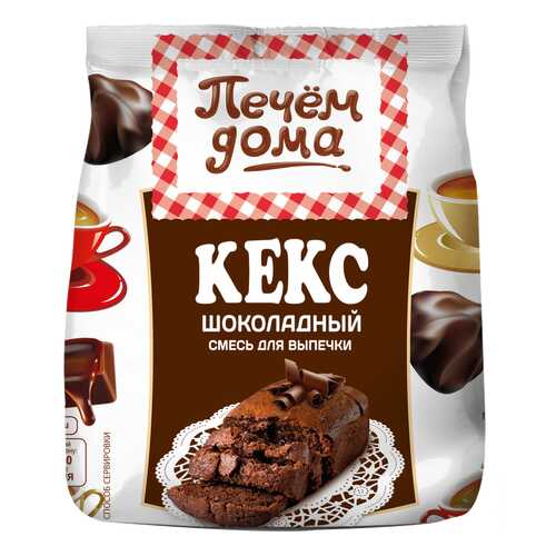 Смесь для выпечки Печем дома кекс шоколадный 300 г в Глобус