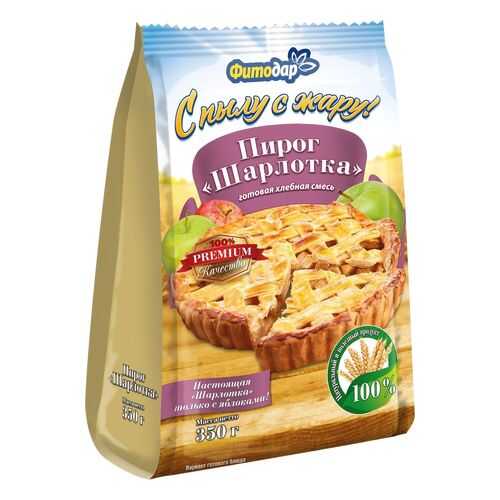 Смесь мучная Фитодар пирог шарлотка 350 г в Глобус