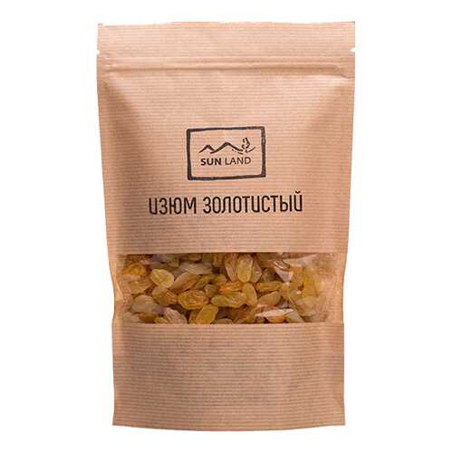 Изюм Sun Land золотистый 500 г в Глобус