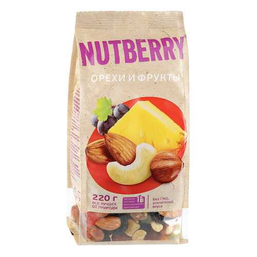 Смесь орехи-ягоды-фрукты Nutberry 220 г в Глобус