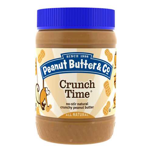 Арахисовая паста Peanut Butter&Co crunch time 454 г в Глобус
