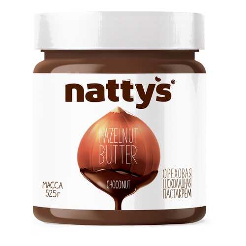 Ореховая паста Nattys Choconut с добавлением какао 525 г в Глобус