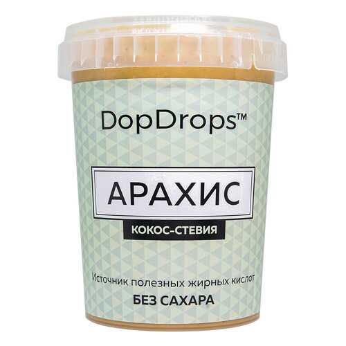 Паста DopDrops арахис-кокос стевия 1000 г в Глобус