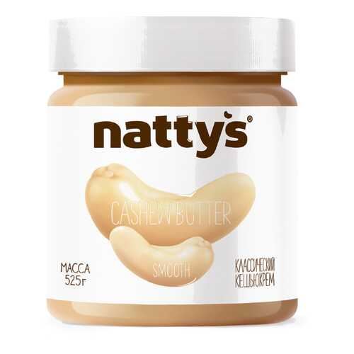 Паста Nattys Smooth кешью 525 г в Глобус