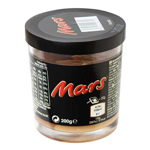 Шоколадная паста Mars 200 гр. в Глобус