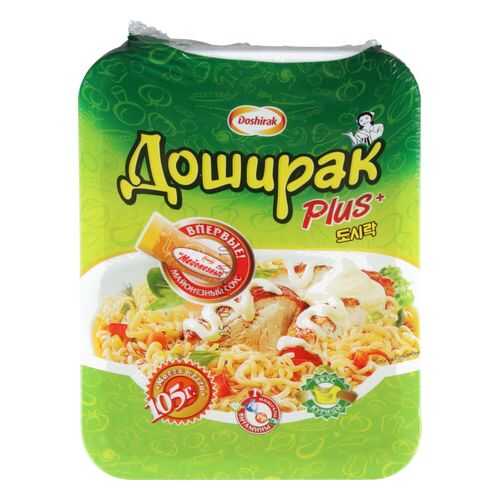 Лапша Doshirak plus быстрого приготовления 105 г в Глобус