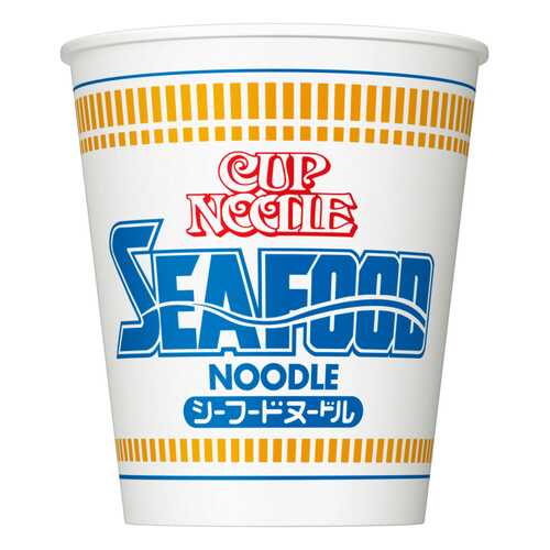 Лапша NISSIN CUP NOODLE Рамэн МОРЕПРОДУКТЫ SEAFOOD,75г, Япония в Глобус