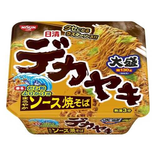 Лапша NISSIN ЯКИСОБА с вустерширским соусом,капустой и приправой,чашка,160 гр, Япония в Глобус