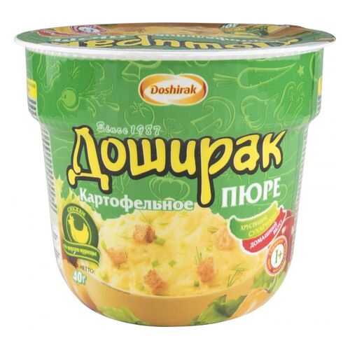 Пюре картофельное Доширак со вкусом курицы 40 г в Глобус