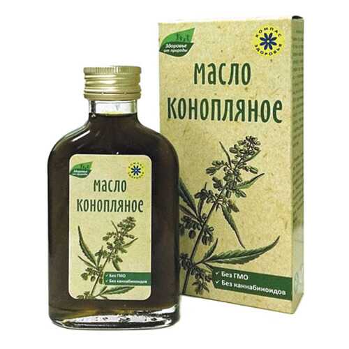 Масло Компас Здоровья конопляное 100 мл в Глобус