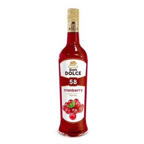 Сироп Don Dolce клюква 0.7 л в Глобус