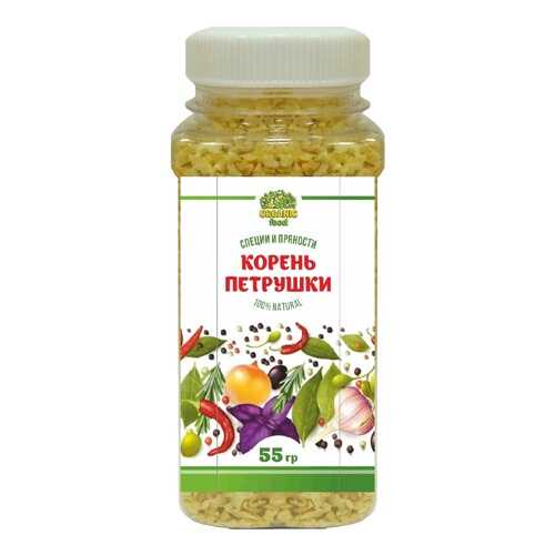 Корень петрушки Organic food сушеный дробленый 55 г в Глобус