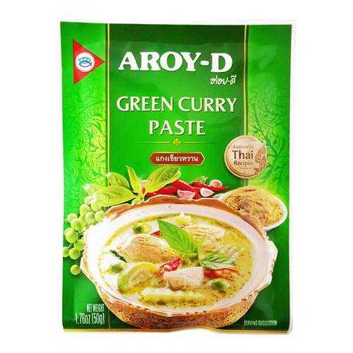 Паста Aroy-D карри зеленая 50 г в Глобус
