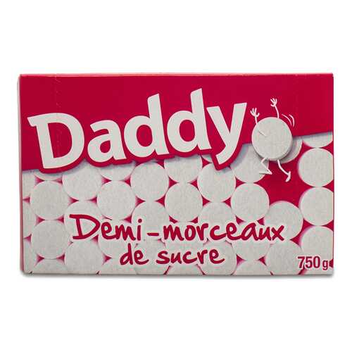 Сахар DADDY тростниковый кусковой CrystalCo 750г Франция в Глобус
