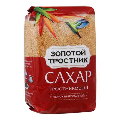 Сахар Золотой тростник тростниковый нерафинированный 900 г в Глобус
