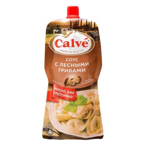 Соус Calve с лесными грибами 230 г в Глобус
