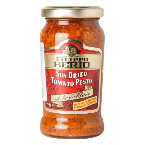 Соус Filippo Berio sun dried tomato pesto с сушеными томатами 190 г в Глобус
