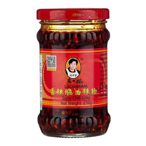 Соус Lao Gan Ma острый с хрустящим перцем чили 210 г в Глобус