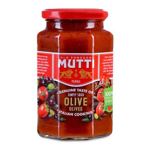 Соус Mutti томатный с оливками 400 г в Глобус